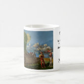 リアルアート コーヒーカップ、トロイア人、Dosso Dossi コーヒーマグカップ (中央)