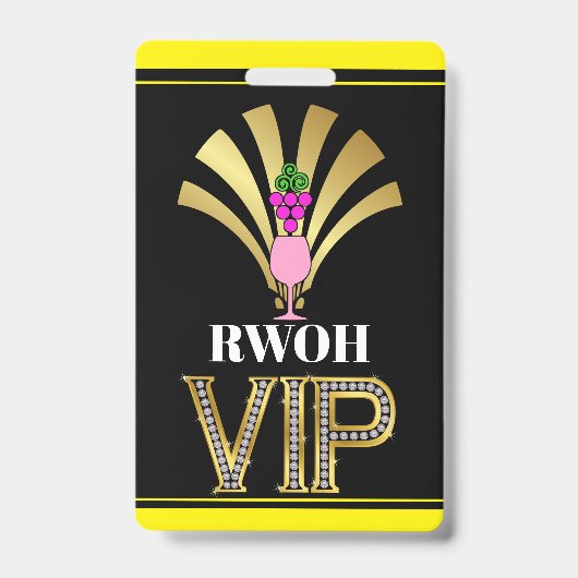 リアルウーマン オブ... ラニヤード バッジ (正面)