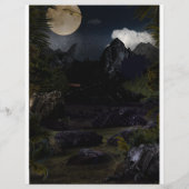 リアルクール恐竜誕生日野生招待状 チラシ (裏面)