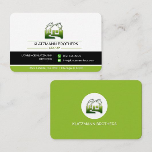 リアルグループ名刺 名刺 (正面/裏面)