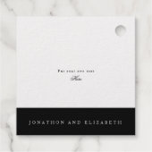 リアルゴールド箔 モダンスクリプト サンクス フェイバータグ (裏面)