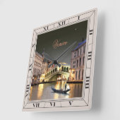 リアルト壁時計 スクエア壁時計 (傾斜)