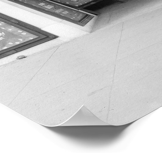 リアルト映画館, 1920.ヴィンテージ写真 ポスター (角)