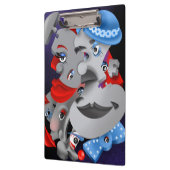 リアルパズル顔クリップボード クリップボード (左)