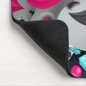 リアルパズル顔マウスマット マウスパッド (コーナー)