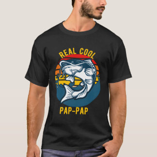 リアルパパ釣り 父の日 キャットフィッシング Tシャツ