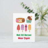 リアルヒーローズ：リーグ・オブ・アイス・クリーム ポストカード (スタンド正面)