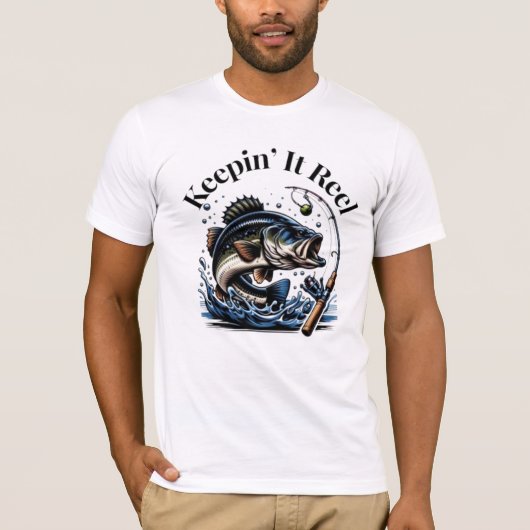 リアルフィッシング Tシャツ (正面)