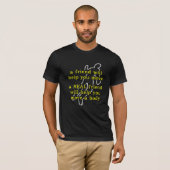 リアルフレンドが体を動かす面白Tシャツ ユーモア Tシャツ (正面フル)