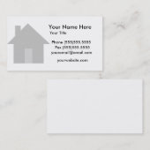 リアルータービジネスカシンプルードホモダンーム 名刺 (正面/裏面)