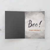 リアル不気味ゾンビハロウィンカード カード (内部)