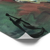 リアル絵画なスパロー ポスター (角)