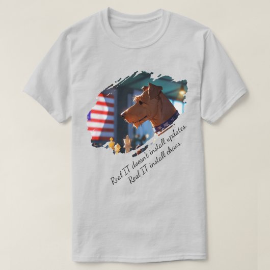 リアルIT Tシャツ (デザイン正面)
