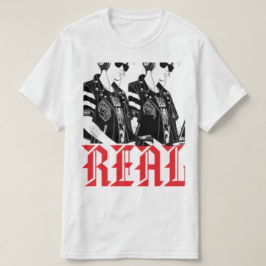 リアルMCのために Tシャツ (デザイン正面)