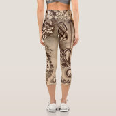 リアレギンス カプリレギンス (裏面)