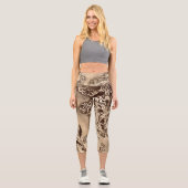 リアレギンス カプリレギンス (正面)