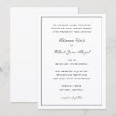 リアンナ伝統的結婚ズ 招待状 (正面/裏面)