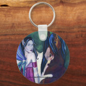 リアンノンとその妖精ズホースキーチェーン キーホルダー (正面)