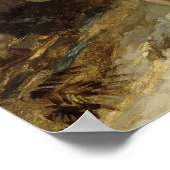 リア王と嵐の中の愚か者 ポスター (角)