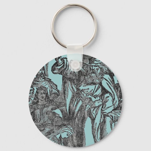 リア王 キーホルダー (正面)