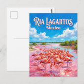 リア・ラガルトス生物圏保護区 メキシコ ポストカード (正面/裏面)