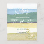 リア・G　予算内で叶える　自然の夢の結婚式招待状 (正面)