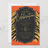 リアG プリティー・ギーリー・バチェロレッテ・グラム・アニマルプリンツ 招待状 (正面)