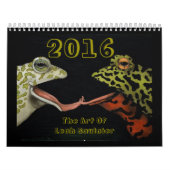 リアSaulnierの2016のカレンダーの芸術 カレンダー (カバー)