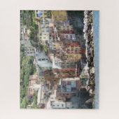 リイタリアンベリアコーストカラフルシーサイドビレッジ ジグソーパズル (縦)