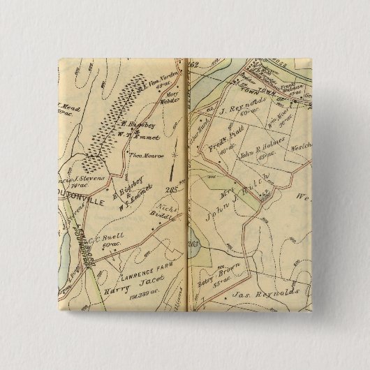 リウィスボロ（ニューヨーク2） 缶バッジ (正面)