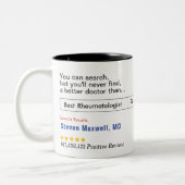 リウマチカスタム専門医 ツートーンマグカップ (左)