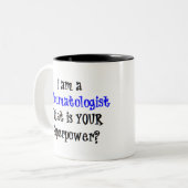 リウマチ学者 ツートーンマグカップ (正面左)