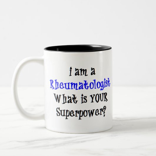 リウマチ学者 ツートーンマグカップ (左)