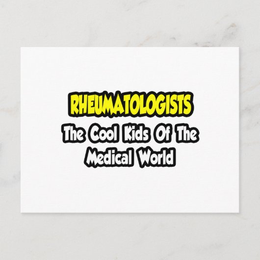 リウマチ専門医…クールKids of Medical World ポストカード (正面)