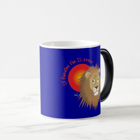 リウン23ファナドゥルフィン22アヴストタッセ モーフィングマグカップ (正面右)