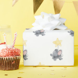 リエルエレファントスターラッピング紙 ラッピングペーパー