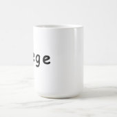 リエージュが好き コーヒーマグカップ (中央)