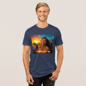 リオのカーニバル トライブレンドTシャツ (正面全面)