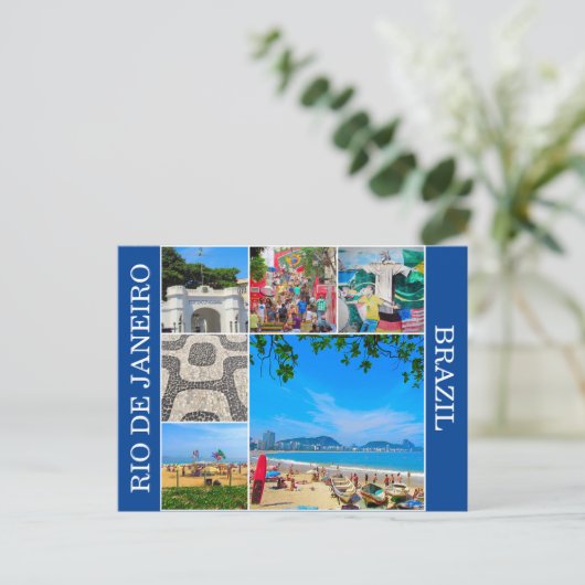 リオの風景 ポストカード (スタンド正面)