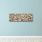 リオグランデコットンウッドツリーズタルキに沿って星 キャンバスプリント (インサイチュ (ウッドフロア))