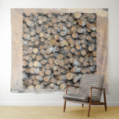 リオグランデコットンウッドツリーズタルキに沿って星 タペストリー (インサイチュ(横))