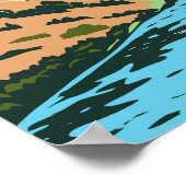 リオグランデデルノルテナショナルモニュメントニューメキシコ ポスター (角)