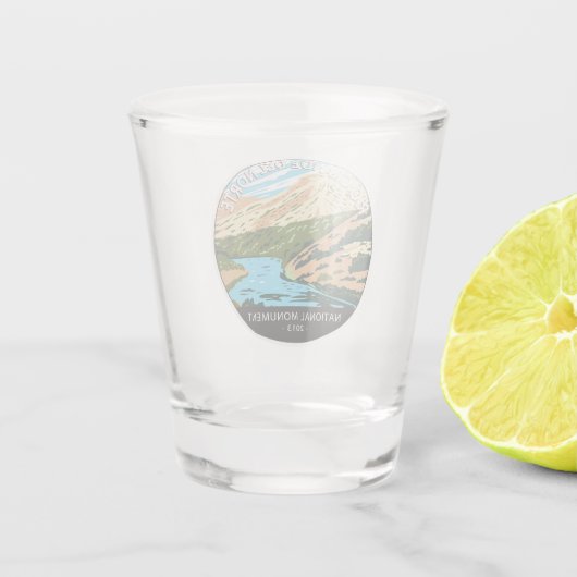 リオグランデデルノルテ国立記念碑サークル ショットグラス (裏面)