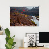 リオグランデランニングズスルーチワフアン砂漠 ポスター (ホームオフィス)