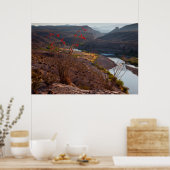 リオグランデランニングズスルーチワフアン砂漠 ポスター (キッチン)