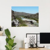 リオグランデリバー – テキサス州 ポスター (ホームオフィス)