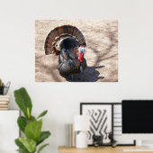 リオグランデワイルドターキー ポスター (ホームオフィス)