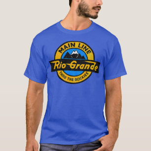 リオグランデD amp RGWデンバーとリオグランデウェスタン Tシャツ