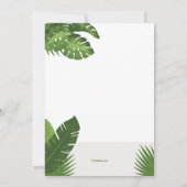 リオサンバのパーティの招待状 招待状 (裏面)