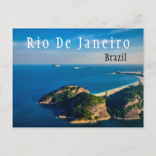 リオデジャニエロブラジルビーチ ポストカード